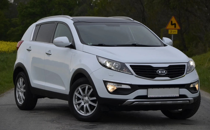 Kia Sportage cena 49900 przebieg: 192583, rok produkcji 2011 z Wąsosz małe 781